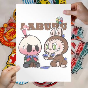 Sablon Print DTF Digital Kartun Labubu The Monsters VOL 03 Siap Setrika Sendiri