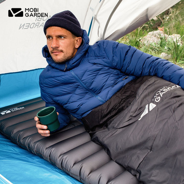 MOBI%20GARDEN%20Camping%20Single%20Double%20Sleeping%20Pad%20Air%20Mattress%20Bed%20Inflatable%20Portable%20Cushion%20-%20Image%203