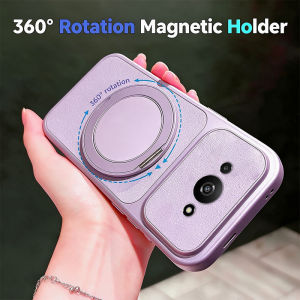 360 ° Rotating Stand Magnetic Phone Case Compatible With Phone Case For Redmi A3 A3X POCO C61 2024 4G Phone