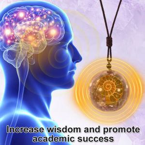 hooyaya Pendant crystal stone natural conch colorful magic good luck wealth and stress reduction