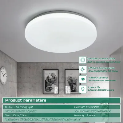 LED ceiling light energy-saving light led Nordic style bedroom light kitchen light bathroom light ceiling lights