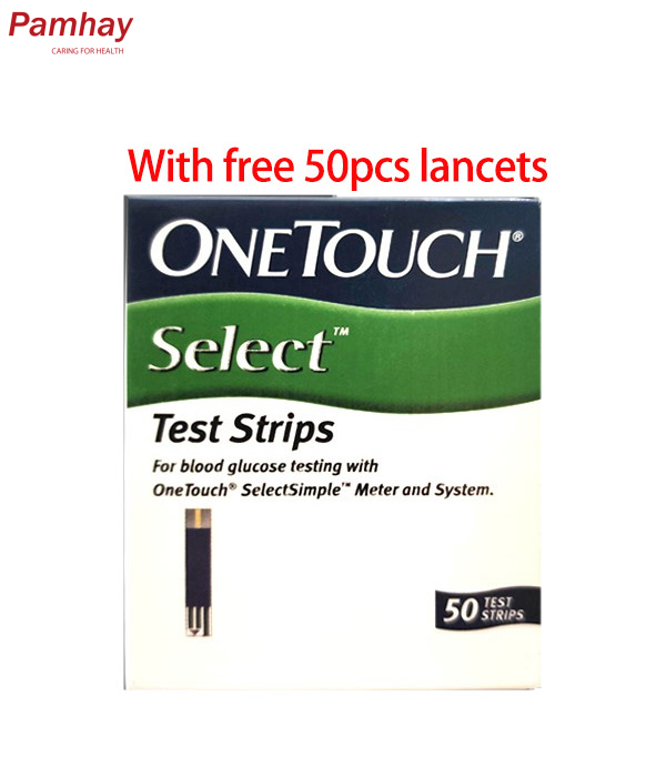 ONE TOUCH / SELECT SIMPLE TEST STRIPS Blood Sugar Test 50pcs