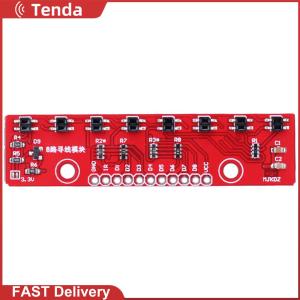 Multi-Channel 8Bit Detector Hunt Board 3.3V-5V for Smart Car and Robot Applications with PCB Circuit Board
