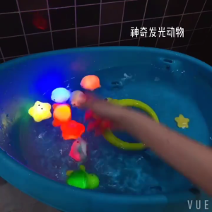 9pcs Colorful Animal Bath Toy With Automatic Lighting Feature Durable Design For Endless Water Adventures