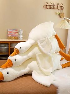 Aoduoyaya 50-160CM Big Goose Doll Huge Duck Plush Toy Cute Long Pillow Soft Stuffed Toy Birthday Gift for Kid