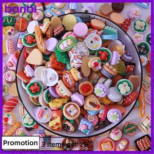 banbi 10Pcs Dollhouse Mini Food Toys Dollhouse Kitchen Decoration Dollhouse Accessories For Kids Pretend Play Toy