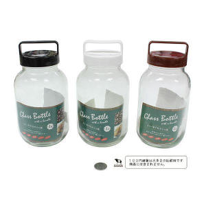 Lọ thủy tinh có quai xách 1 Lít Echo Japan hàng Nhật 4991203171740