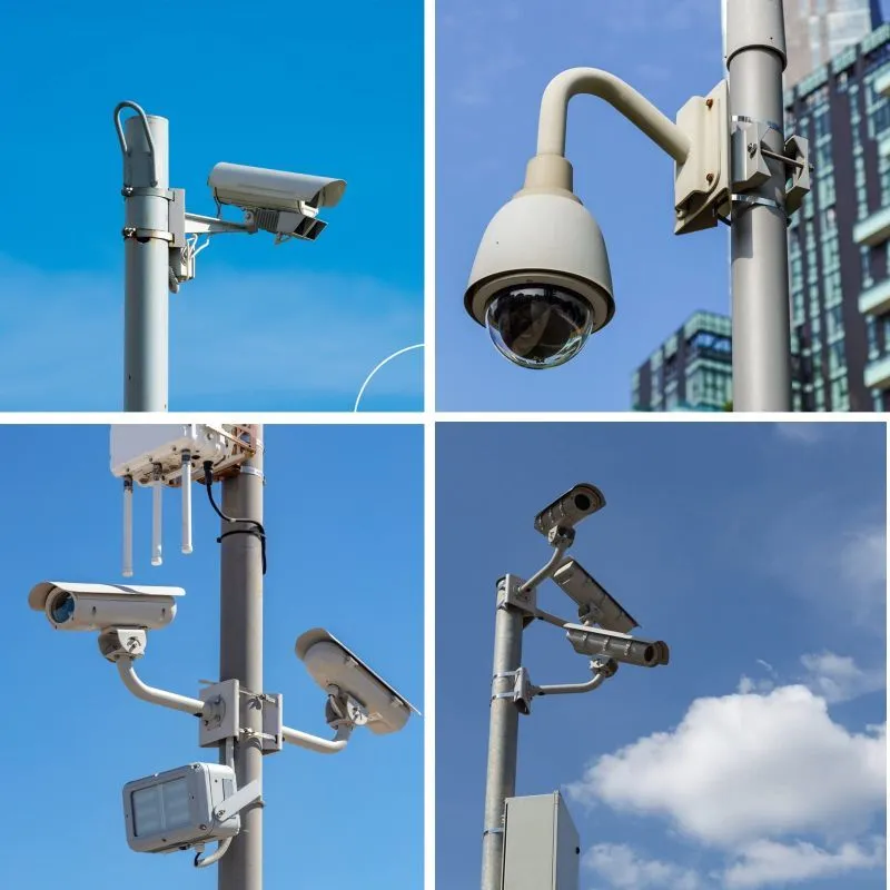 Bracket CCTV Universal Bracket Tiang Gci Breket CCTV Untuk CCTV