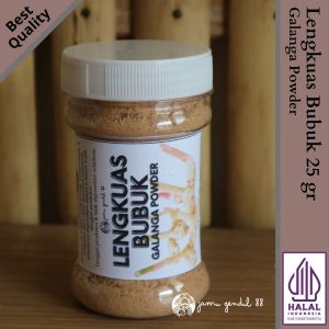 Lengkuas Bubuk - Galanga Powder - High Quality Spices and Herbs Powder by Jamu Gendul 88