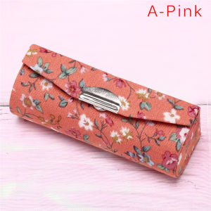 [Ashely Joson] COD Hộp đựng son môi hộp đựng thêu hoài cổ thiết kế hoa kèm gương hộp đóng gói