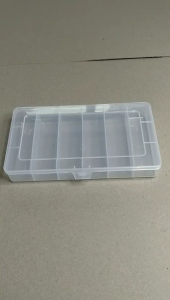 Xách tay 6 lưới nhựa trong hộp sắp xếp đồ lưu trữ container Box cho dụng cụ câu cá kim cương giả gắn móng hạt