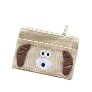 TANGXU926926929 Polyester Cartoon Folding Zero Wallet Multi-function Portable Short Coin Wallet  Simple Cute Style Wallet