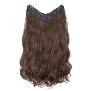 JON09 Fashion Women Curly Hair Wig U-shaped Korean Long Big Wave Hairpiece Sweet Hair Extensions Invisible Seamless Hair Piece Daily