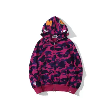 Shop Bape Shark Hoodie Jacket Red online Lazada .ph