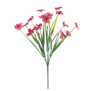 1PC 32cm Nhân Tạo Hoa Violet nhà trang trí tiệc cưới bó hoa hoa giả vườn cây bụi đồ trang trí bằng cỏ bình để bàn phụ kiện hoa giả