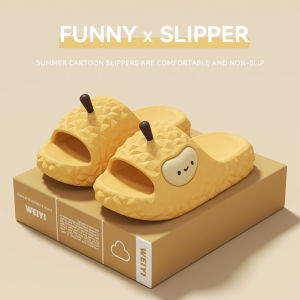 [Free Shipping] WeiyiS New EVA Slippers For Women Are Thick-Soled Non-Slip Soft-Soled And Cute Perfect For Home Use In The Summer