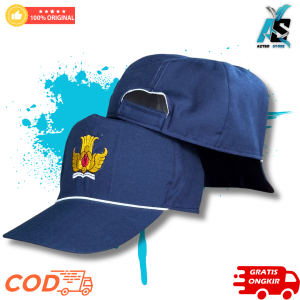 TOPI SEKOLAH SMP BIRU POLOS PEREKAT / KRETEK TOPI SMP BIRU POLOS PEREKAT / KRETEK