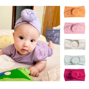 Băng Đô Củ Tỏi Thời Trang Dành Cho Bé Gái Vải Cotton Co giãn Thoáng Mát