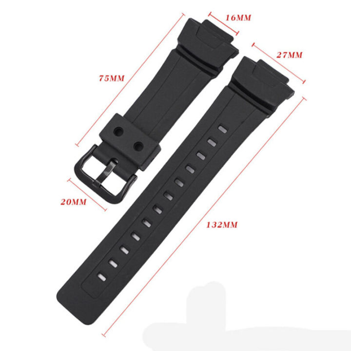 Watchband Silicone Watch Band for Casio G-SHOCK G100 G-200 G-101 G-2310 ...