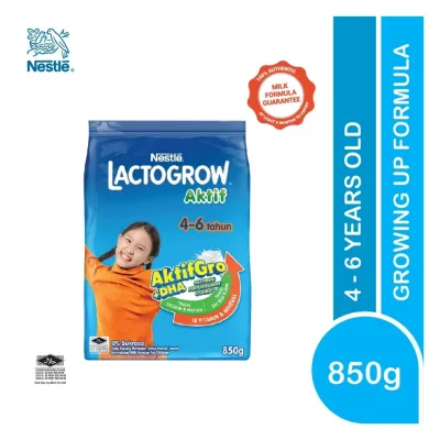 【hot sale】LACTOGROW AKTIF 1-3/4-6 850G