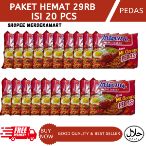 (20 PCS) MIE INTERMIE GORENG ORI PEDAS MIX