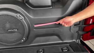 Cornerr ABS Car Interior Decoration Cover Trim Stickers Kit for Jeep Wrangler JL 2018 2019 2020 2021 2022 2023+ Accessories Pink H8M4T