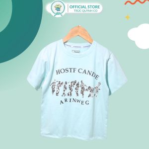 Áo Thun Hostie Cande Phong Cách Hàn Quốc Trẻ Trung Năng Độngbé 12kg đến 33kg