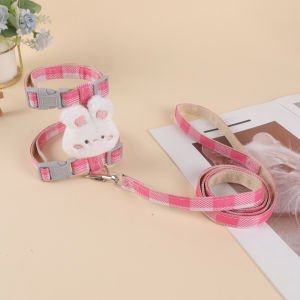Cat Harness Leash Pet Dog Adjustable Traction Vest Pet Breathable Chest Strap