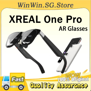 100% Original XREAL One Pro AR Glasses | Beam Pro Bundle | X1 Chip/Real 3D 57°FOV 171" 120Hz FHD Display | For iPhone Mac Switch PS5 Game Private Cinema