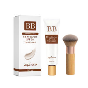 Zephoco Moisturizing Sunscreen BB Cream Soft Sheer Texture Delicate Concealer Natural Matte Finish Daily Base Makeup