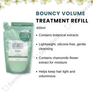 BOTANIST Botanical Shampoo Refill 400ml/ Treatment Refill 400ml