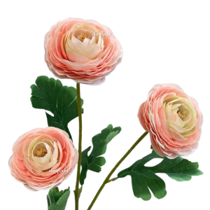 (3 HEADS) PERSIAN BUTTERCUP ARTIFICIAL FAKE FLOWER Bouquet Living Home Decoration Bunga Pelamin Gubahan Hiasan Rumah