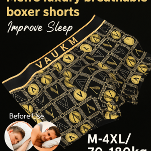 Mens luxury breathable  boxer shorts
