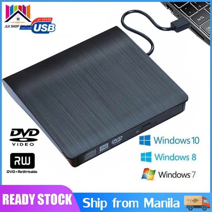 🔝 Original 【24 hours delivery】External DVD Optical Drive USB 2.0 CD DVD ...