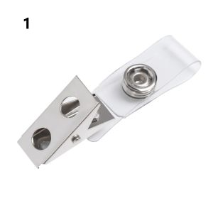 GONUUWGL High Quality Anti-lost for ID Badge Card Holder Stationary Reel Lanyard Clips Binder Key Name Tag Lanyard Clips
