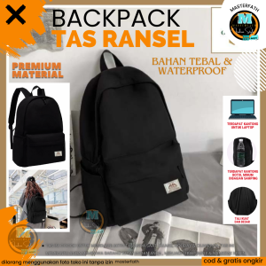Tas Backpack Laptop Casual/Tas Gendong Kekinian Sekolah New Style Distro Termurah Tas Backpak Fashion Pria Tas Sekolah Distro Fashion Tas Ransel Sekolah Trendy Kekinian SMP/SMA/SMK