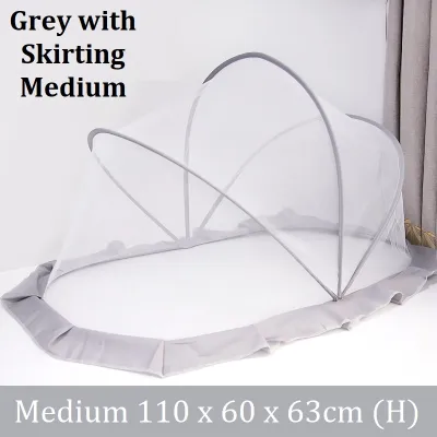 Mosquito Net Cover for Baby and Kids. Protection Against Pest and Insects Fits Baby Cots and Bed 3 Sizes