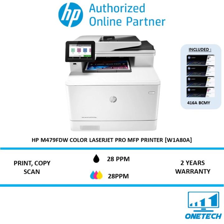 Hp Color Laserjet Pro Mfp M479fdw Nachfolger HP Color LaserJet Pro MFP M479FDW Printer - Print/Scan/Copy/Fax/ADF