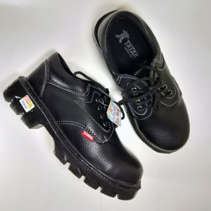 SEPATU SAFETY SEPTI SAVETI SLIP-ON SEPATU KESELAMATAN KERJA PABRIK INDUSTRI KINGSHOES BERKUALITAS HARGA MURAH