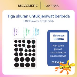 [BPOM] LANBENA Sticker Jerawat Night (28 Sticker)