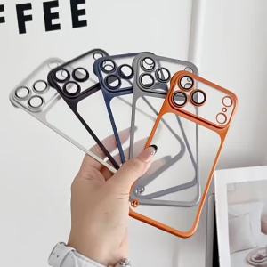 iPhone 17 Promax bezel-less PC matte phone case for iPhone 17 Air hard shell protector