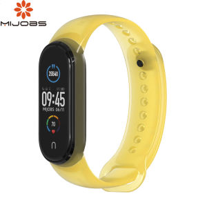 MIJOBS Mi Band 5/Mi Band 6 / Mi Band 7/Mi Smart Band 6/Mi Smart Band 6 Dây Đeo Cho Xiaomi Mi Band 5 NFC Dây Đeo Cổ Tay Thể Thao Silicon Toàn Cầu Dây Đeo Thay Thế Vòng Đeo Tay Phụ Kiện Theo Dõi Sức Khỏe