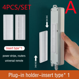 Dream Hunter 1/4 Cái Giá Sắp Xếp Ổ Cắm Móc Gắn Tường Giá Đỡ Giá Cố Định Cáp Cố Định Ổ Cắm Điện Để Bàn Tự Dính Không Cần Đục Lỗ Mới Ổ Điện Nhiều Lỗ
