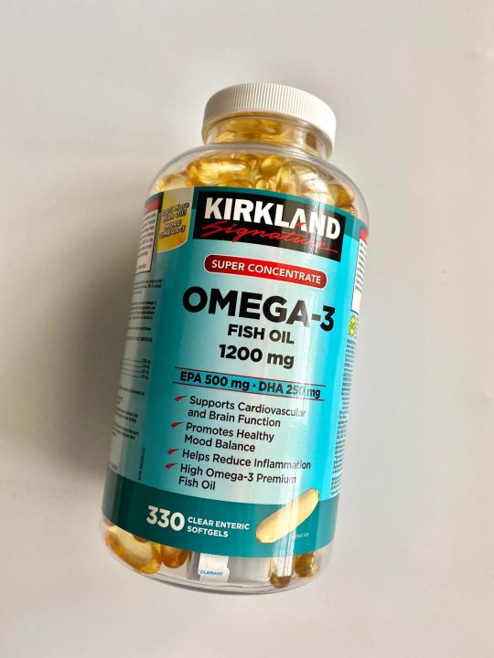Costco Omega Kirkland Signature Super Concentrate Omega Heart