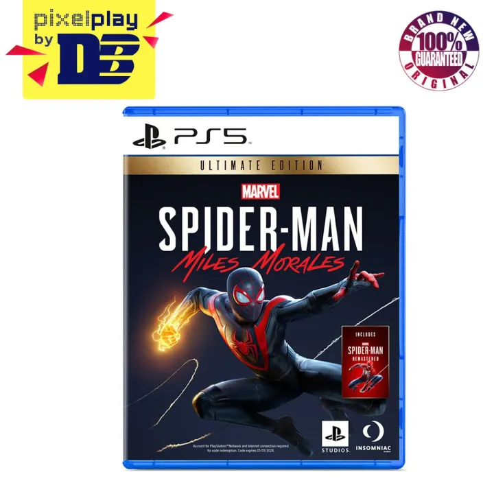 Spider man miles morales deals ultimate launch edition