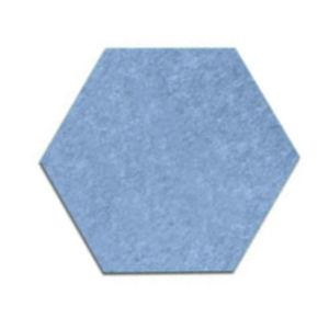 Self-paste Hexagonal Strong Acoustic Panel Soundproof Polyester Fiber Hexagon Wall Decor Panel