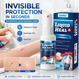 Waterproof Liquid Bandage Spray Wound Care Spray Portable First Aid Kit Skin Care Dressing Spray Protective Film Medical Wound Cover Tool Outdoor Home Use