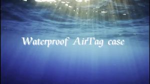 Waterproof AirTag Holder Case with Keychain Screw Full Cover Durable Anti-Scratch Fully Enclosed Secure Holder Case Protect for AirTag Tracker