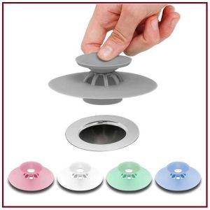Nắp đậy lỗ thoát nước ngăn mùi hôi bằng silicon cho bồn rửa bát bồn thoát nước nhà tắm...
