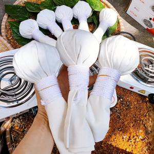 [FREESHIPMAX] Muối thảo dược giảm bụng sau sinh   Muối chườm bụng sau sinh  Túi chườm muối sau sinh